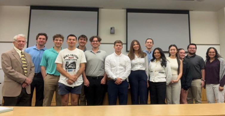 photo of the LSU AI Club members