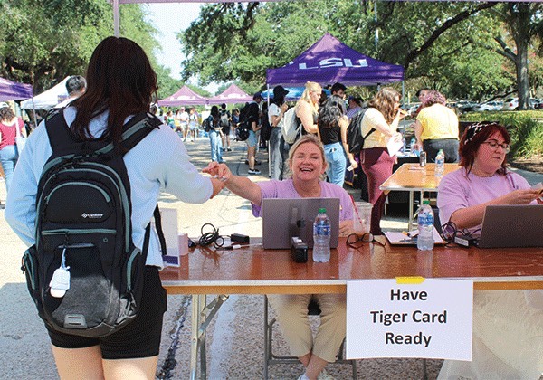 Academic Kick-Off Sign In Pay Table