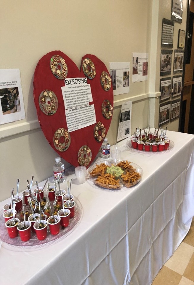 A snack booth at the event.