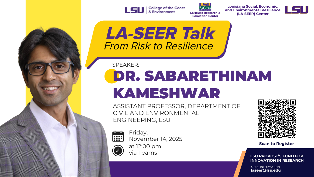 LA-SEER TALK WITH DR. KAMESHWAR LA-SEER TALK WITH DR. KAMESHWAR