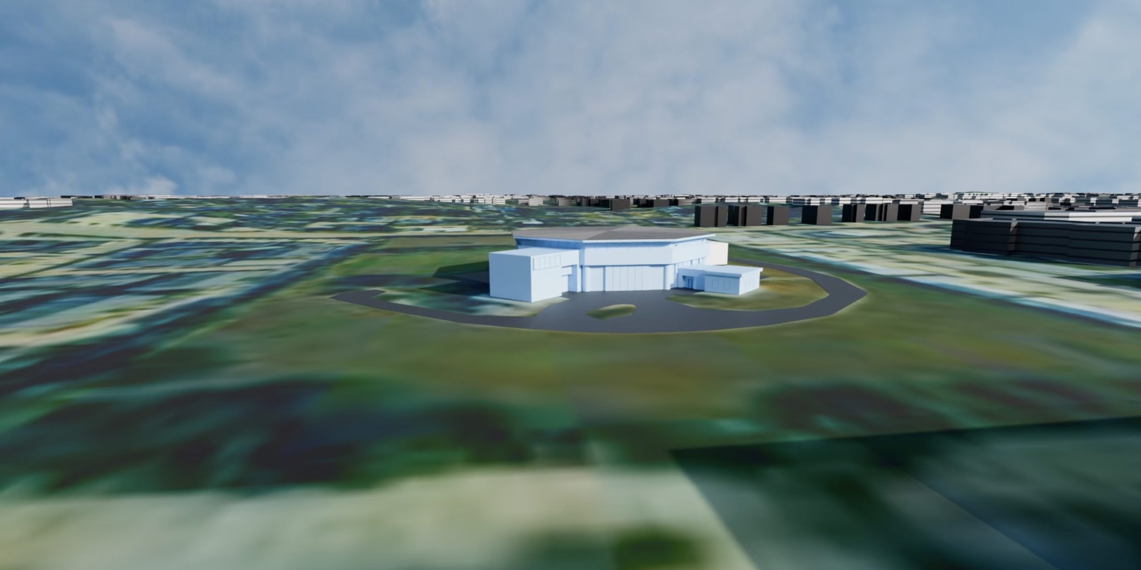 Exterior rendering