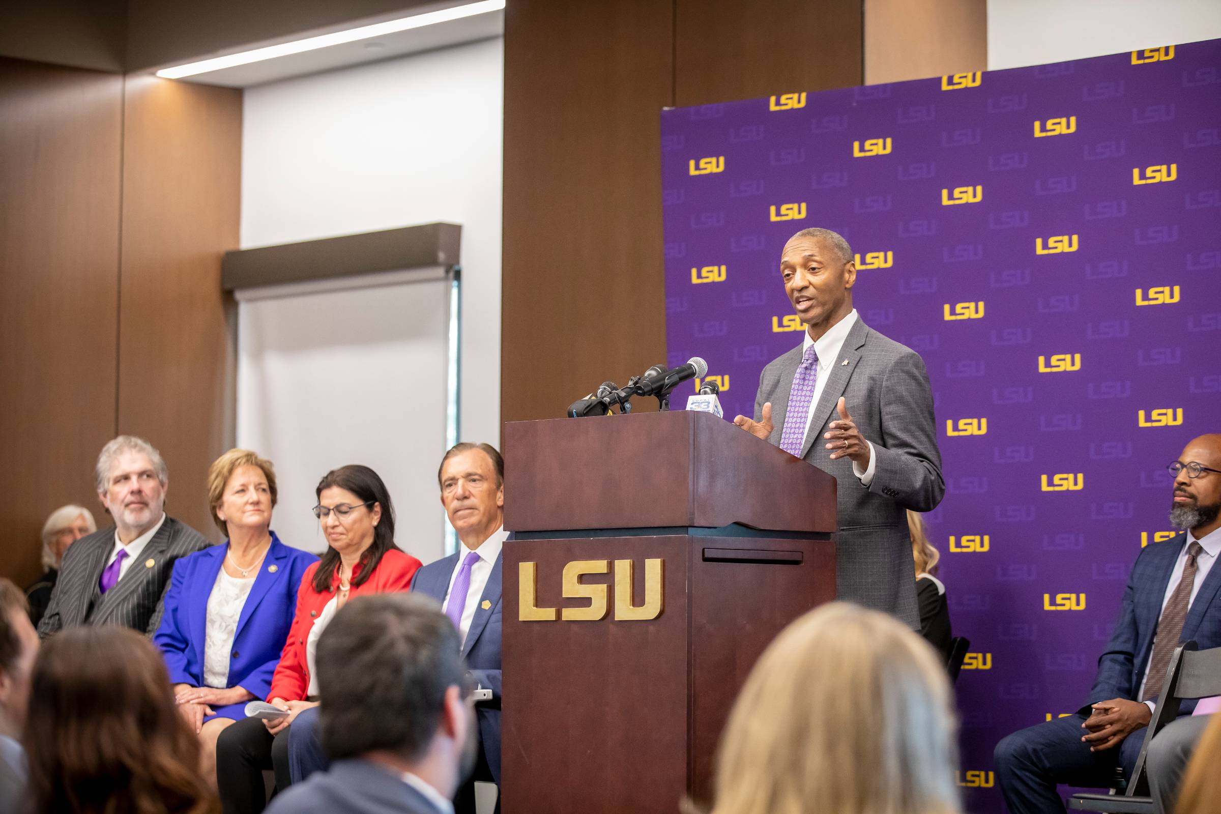 LSU President William F. Tate IV