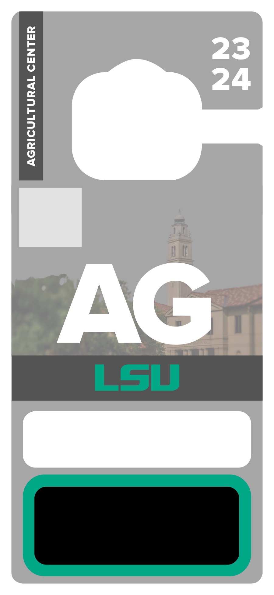 Agriculture Parking Permit