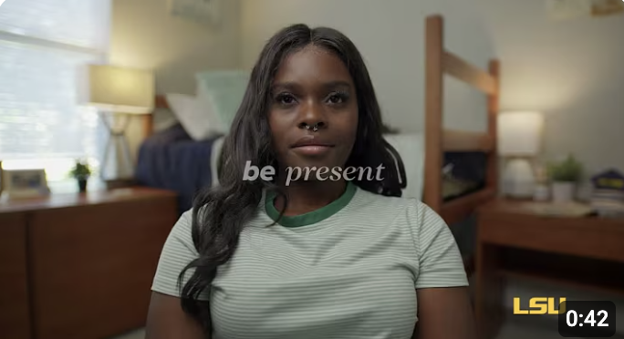 student experiencing anxiety finding coping techniques
